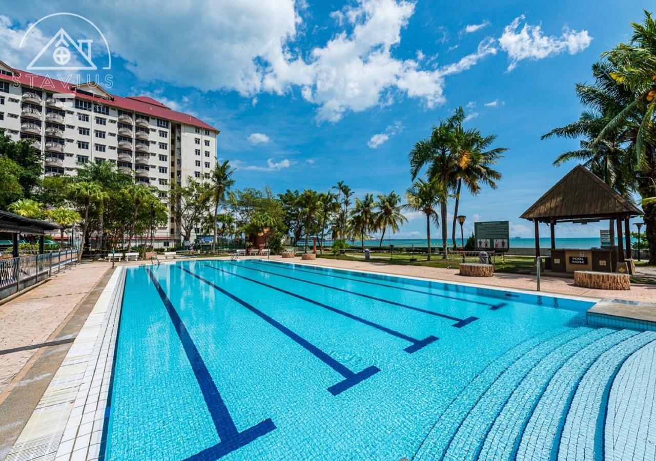 Port Dickson 10Pax 3Br Glory Beach Resort Seaview Bagian luar foto