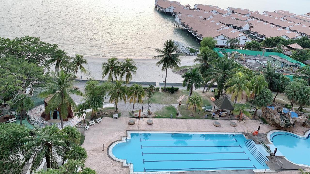 Port Dickson 10Pax 3Br Glory Beach Resort Seaview Bagian luar foto